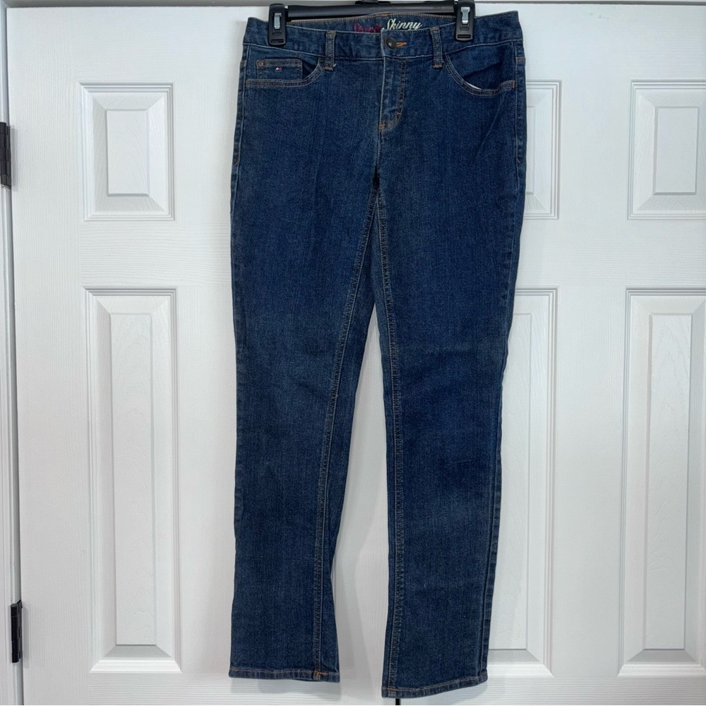 Tommy Hilfiger Women’s Spirit Skinny Dark Wash Jeans 8R Cotton & Spandex